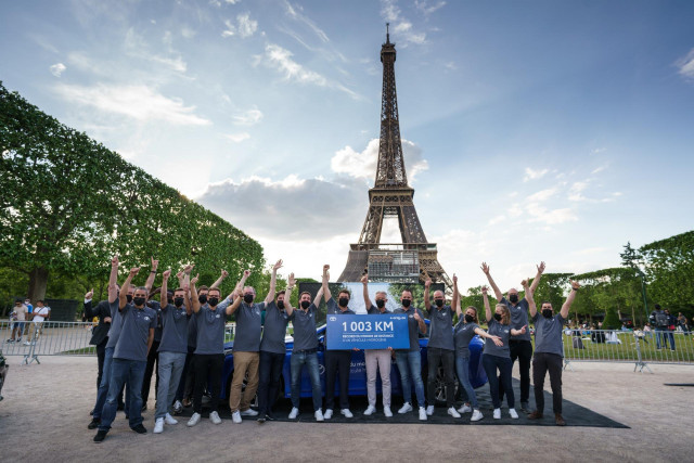 Toyota Mirai bate récord al recorrer 1.003 kilómetros con una sola carga de hidrógeno.