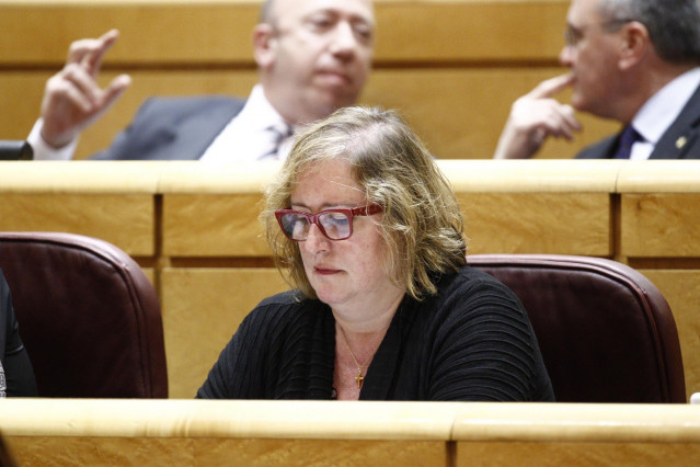 Archivo - Imagen de recurso de la exsenadora de Podemos Celia Cánovas.