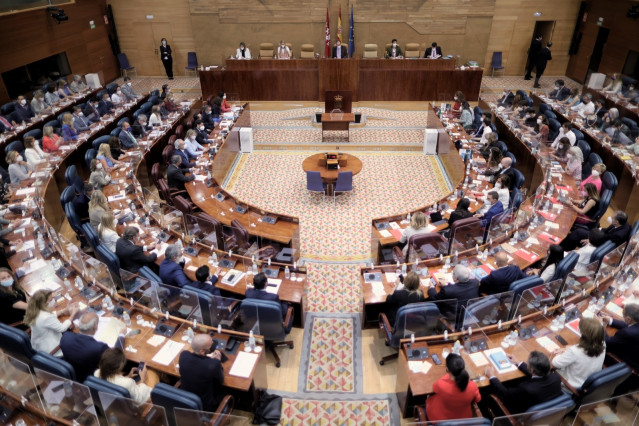 Asamblea de Madrid en la XII Legislatura.