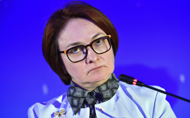 Archivo - Elvira Nabiullina, presidenta del Banco de Rusia
