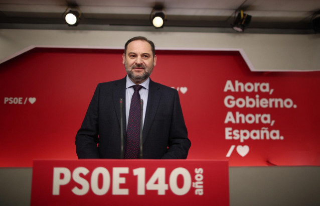 Archivo - El secretario de Organización del PSOE, José Luis Ábalos.
