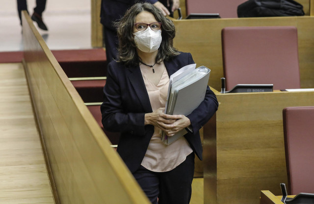 Archivo - La vicepresidenta de la Generalitat , Mónica Oltra