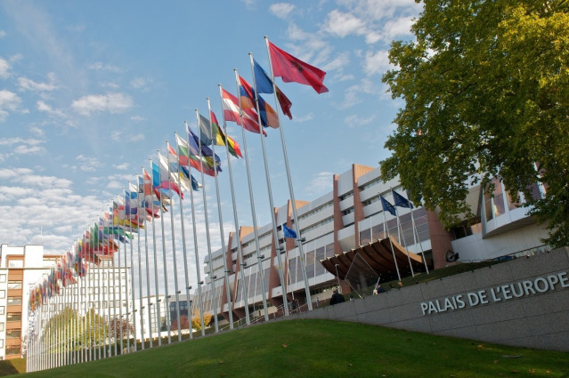 Archivo - Sede del Consejo de Europa en Estrasburgo