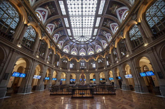 Instalaciones del Palacio de la Bolsa de Madrid