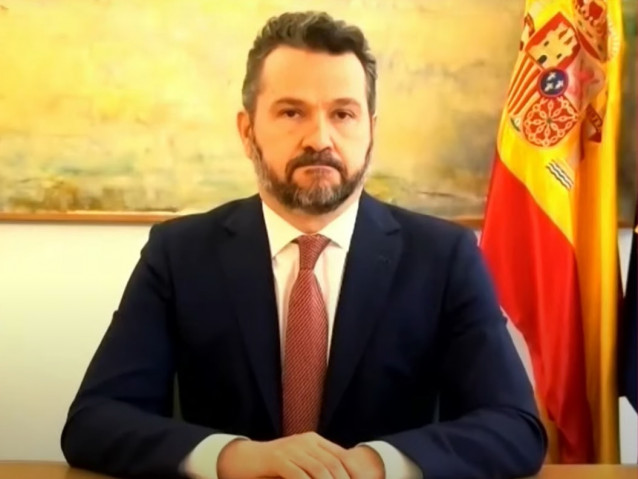 Archivo - El presidente de la Comisión Nacional del Mercado de Valores (CNMV), Rodrigo Buenaventura, en la conferencia 'MiFID II, tres años después'.