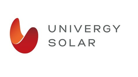 Archivo - Logo de la empresa Univergy Solar.