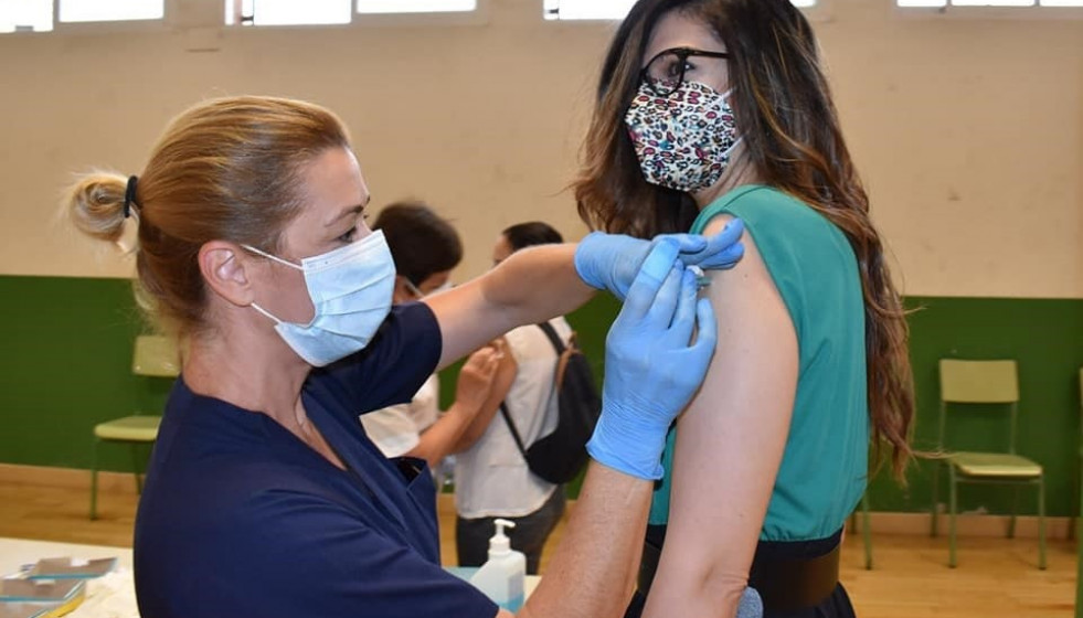 Proceso de vacunación en Melilla