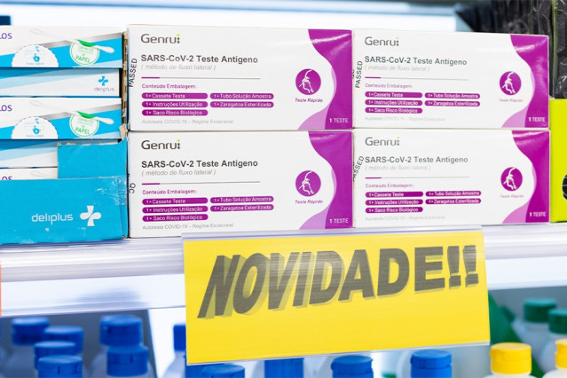 Test de antígenos que vende Mercadona en Portugal
