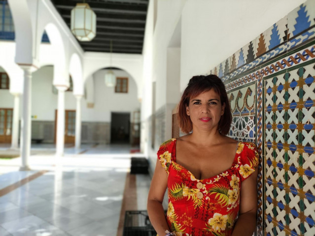 La portavoz de Adelante Andalucía, Teresa Rodríguez.