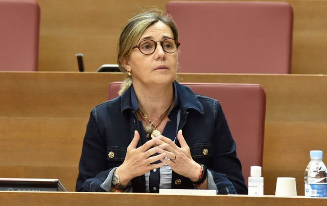Archivo - La portavoz de Política Social del Grupo Parlamentario Popular (GPP), Elena Bastidas