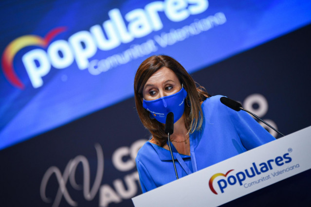 La portavoz del PP en el Ayuntamiento de Valencia, María José Catalá