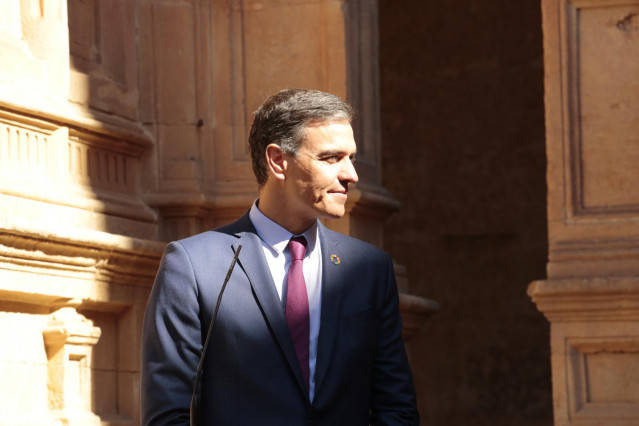 El presidente del Gobierno, Pedro Sánchez