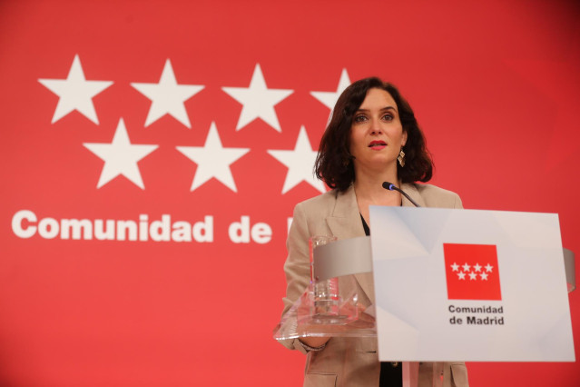 Archivo - La presidenta de la Comunidad de Madrid, Isabel Díaz Ayuso
