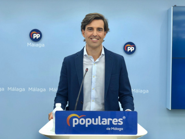 Archivo - El vicesecretario de Comunicación del PP, Pablo Montesinos, en rueda de prensa