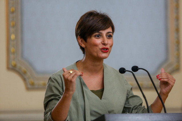 La Ministra de Política Territorial y Función Pública, Isabel Rodríguez García.