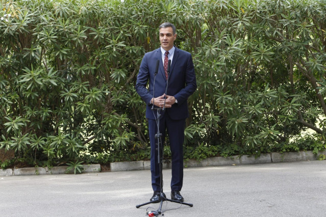 El presidente del Gobierno, Pedro Sánchez.