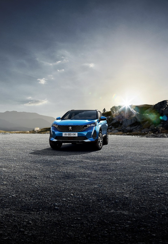 Imagen del Peugeot 3008 Hybrid.