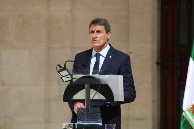 El delegado del Gobierno en Andalucía, Pedro Fernández, en una imagen de archivo.