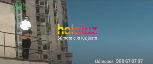 Anuncio de Holaluz