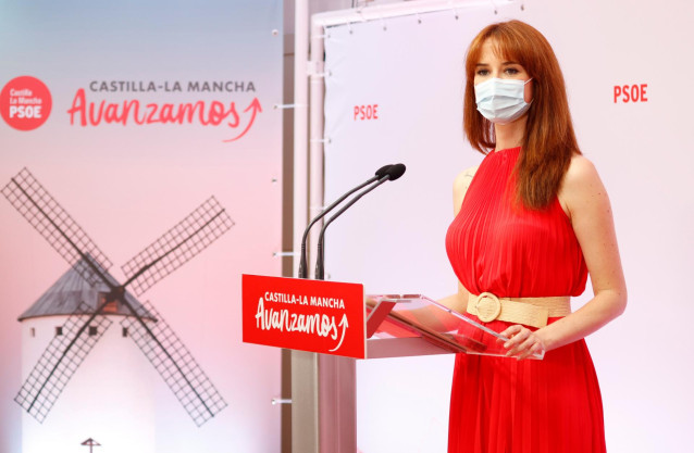 La diputada del Grupo Socialista en las Cortes de Castilla-La Mancha Diana López