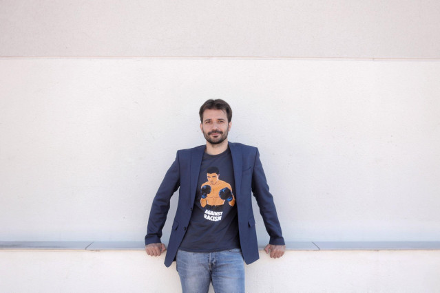 El secretario de Educación de la dirección estatal de Podemos, Javier Sánchez Serna