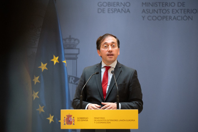 El ministro de Asuntos Exteriores, Unión Europea y Cooperación, José Manuel Albares