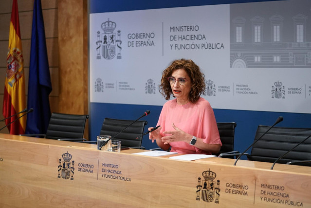 La ministra de Hacienda y Función Pública, María Jesús Montero, en una imagen de archivo de 2 de agosto.