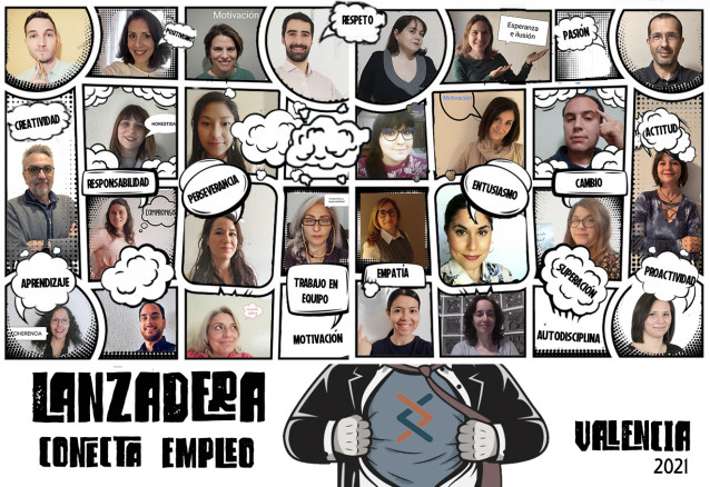 Participantes en la lanzadera 