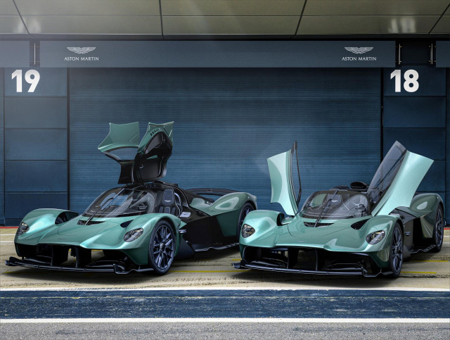 Archivo - Aston Martin Valkyrie Spider.