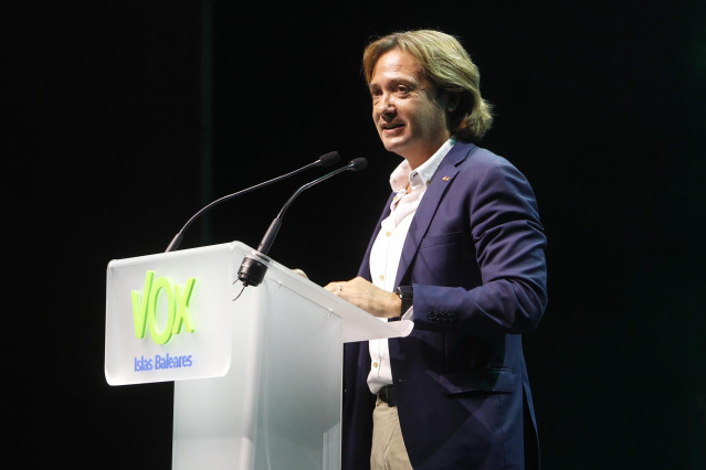 Archivo - El líder de Vox en Baleares, Jorge Campos.