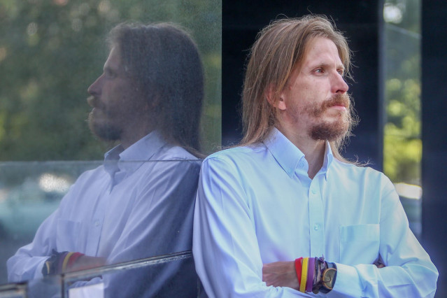 El coportavoz estatal de Podemos y cordinador general en Castilla y León, Pablo Fernández