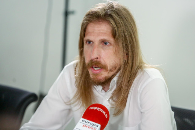 El coportavoz de Podemos, Pablo Fernández