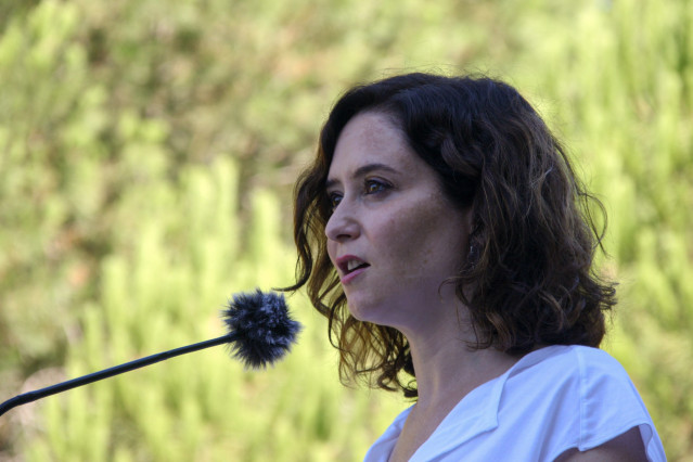 La presidenta de la Comunidad de Madrid, Isabel Díaz Ayuso.