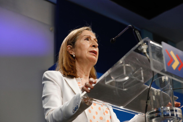 Archivo - La vicesecretaria de Política Social del PP, Ana Pastor.