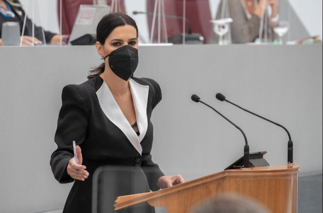 La portavoz del PP en la Región de Murcia, Miriam Guardiola