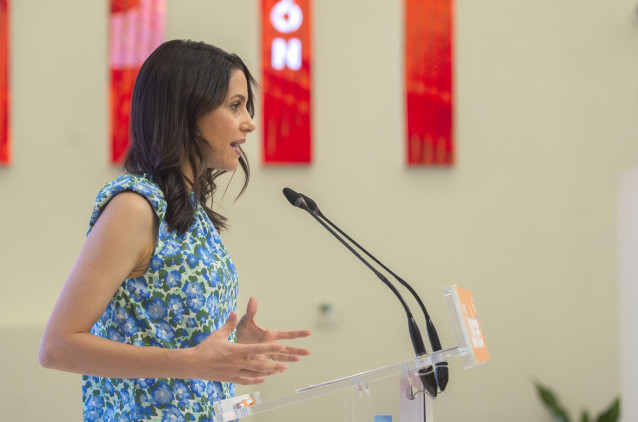 La presidenta de Ciudadanos, Inés Arrimadas.
