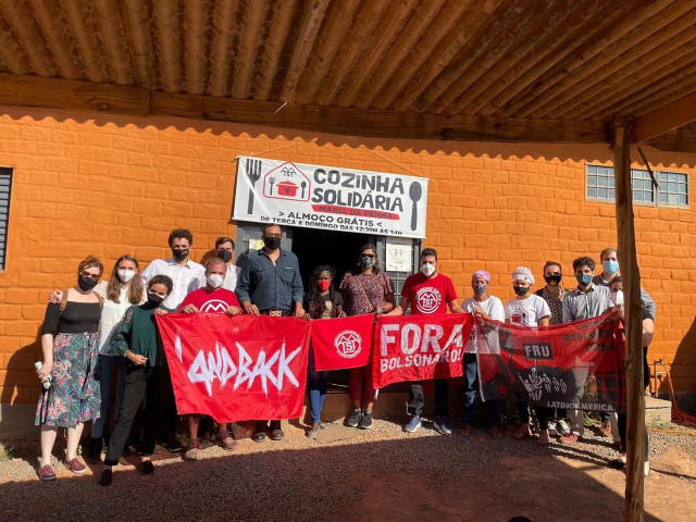 Lucía Muñoz, después de la reunión con representantes de MTST.