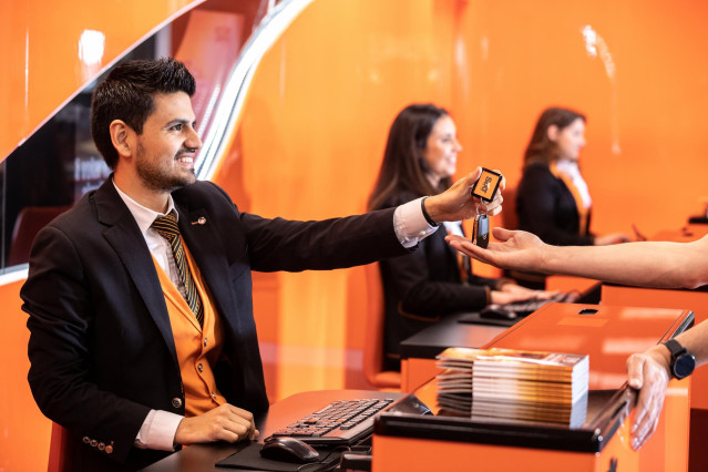 Empleados de SIXT.