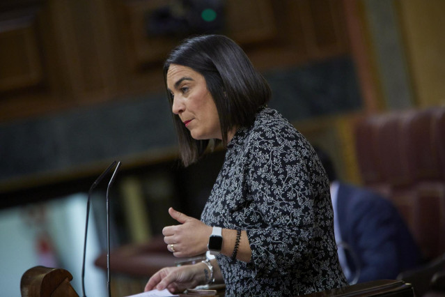 Archivo - La diputada de Cs, Mari Carmen Martínez Granados, interviene durante una sesión plenaria en el Congreso de los Diputados