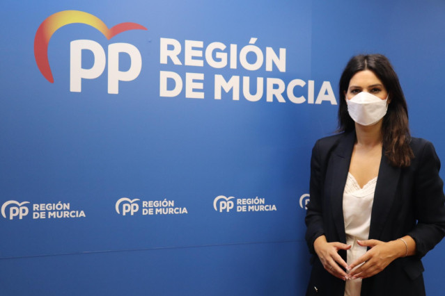 La portavoz del Partido Popular de la Región de Murcia, Miriam Guardiola