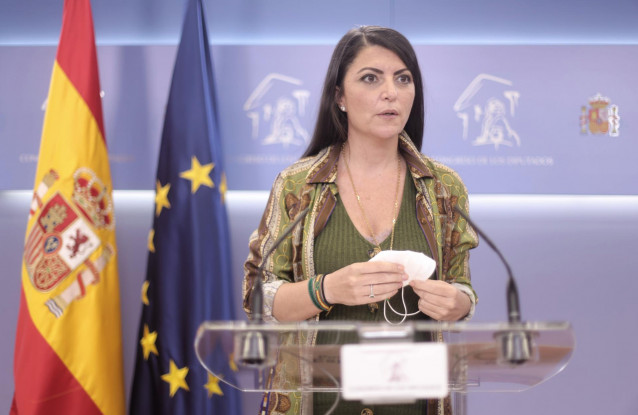 Archivo - La secretaria general del Grupo Parlamentario Vox en el Congreso, Macarena Olona