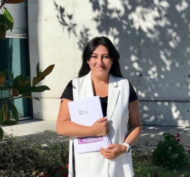 La secretaria de Acción Institucional de Podemos Andalucía, Alejandra Durán.