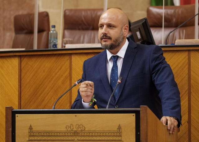 Archivo - El portavoz adjunto de Vox en el Parlamento de Andalucía, Rodrigo Alonso.