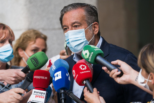 El consejero de Presidencia, Justicia e Interior de la Comunidad de Madrid, Enrique López