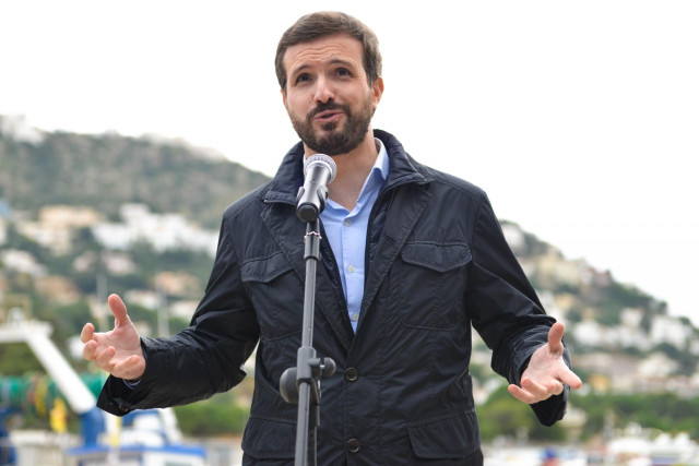 Archivo - El líder del PP, Pablo Casado