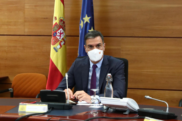 El presidente del Gobierno, Pedro Sánchez