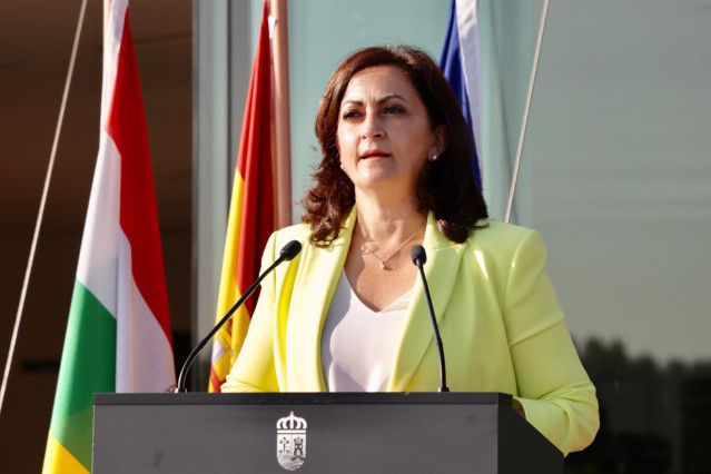 La presidenta del Gobierno riojano, Concha Andreu