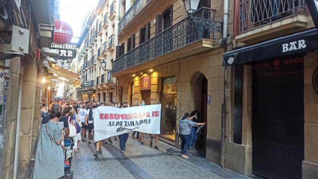 Manifestación contra la 
