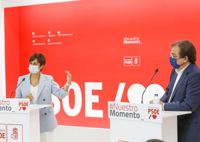 Isabel Rodríguez asegura que el Gobierno sigue trabajando 