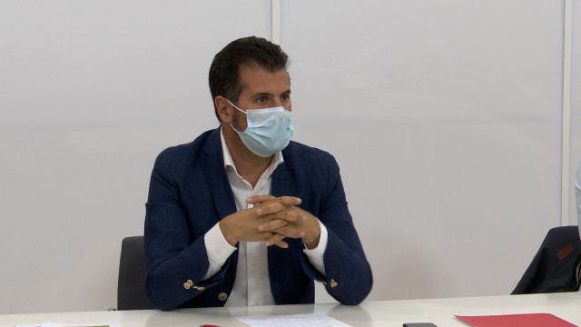 El secretario general del PSOECyL, Luis Tudanca.